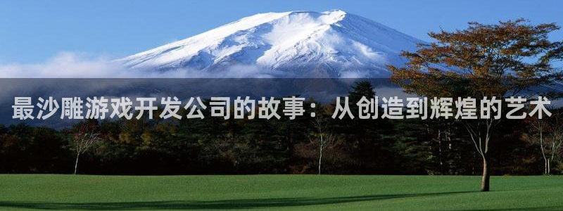 巅峰国际app：最沙雕游戏开发公司的故事：从创造到辉煌的艺术